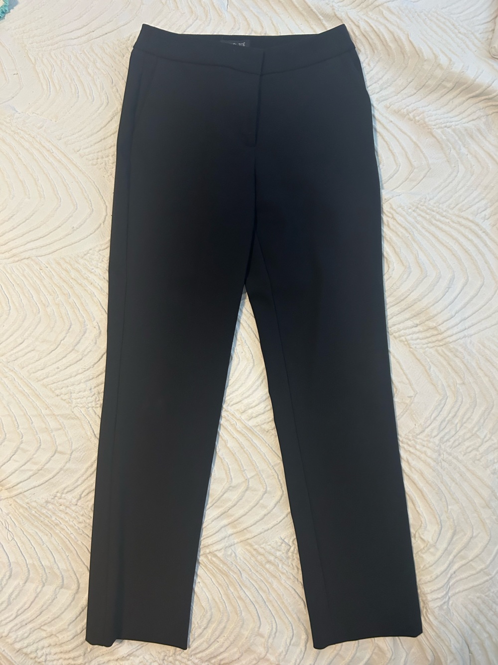 Rachel Zoe Black Tailored Waistband Pants